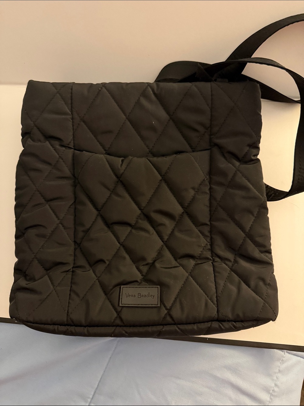 Vera Bradley Black Quilted Crossbody Bag for women